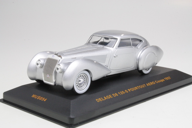 Delage D8 120-S Pourtout Aero Coupe 1937, hopea