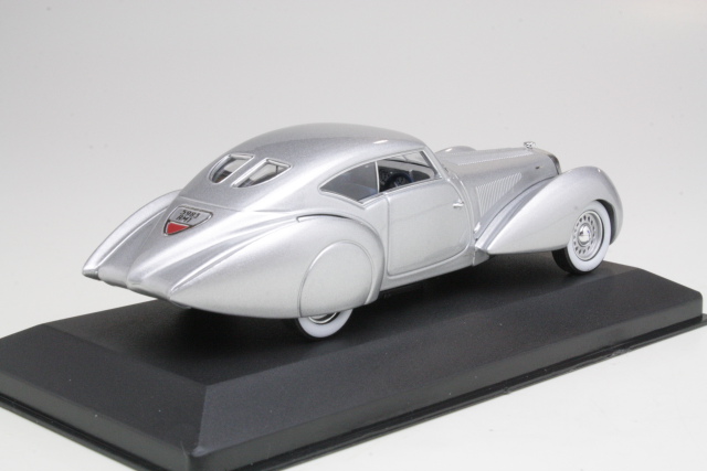 Delage D8 120-S Pourtout Aero Coupe 1937, silver