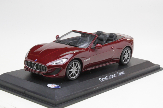 Maserati Gran Cabrio Sport 2013, tummanpunainen - Sulje napsauttamalla kuva