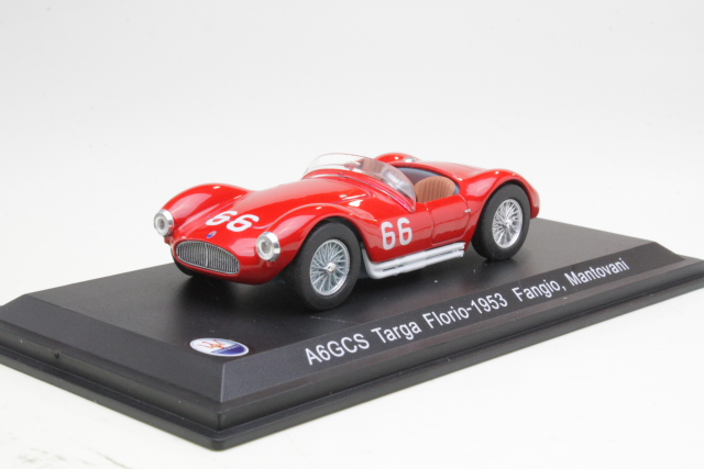 Maserati A6GCS, Targa Florio 1953, J.M.Fangio/S.Mantovani, no.66