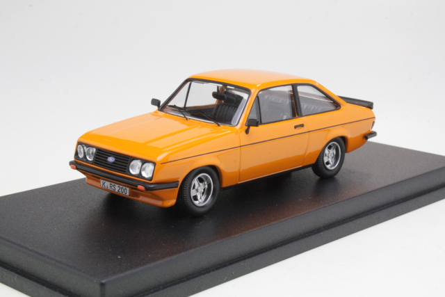 Ford Escort Mk2 RS2000 1978, oranssi - Sulje napsauttamalla kuva