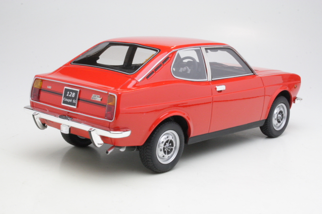 Fiat 128 Coupe SL, punainen - Sulje napsauttamalla kuva