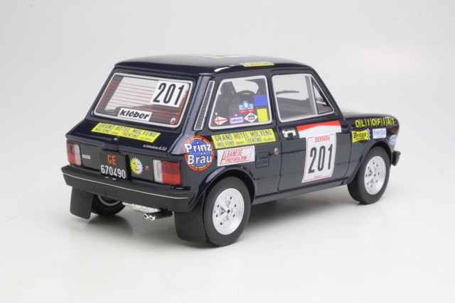 Autobianchi A112 Abarth, San Martino di Castrozza 1977,A.Bettega