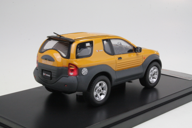 Isuzu Vehicross 1997, keltainen - Sulje napsauttamalla kuva