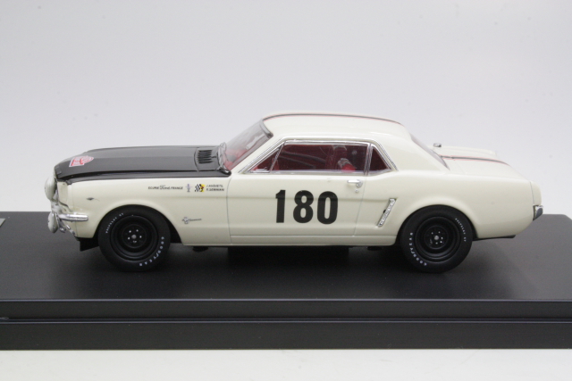 Ford Mustang, Monte Carlo 1965, Geminiani/Anquetil, no.180 - Sulje napsauttamalla kuva