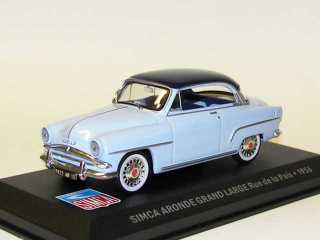 Simca Aronde Grand Large "Rue de la Paix" 1956, sininen