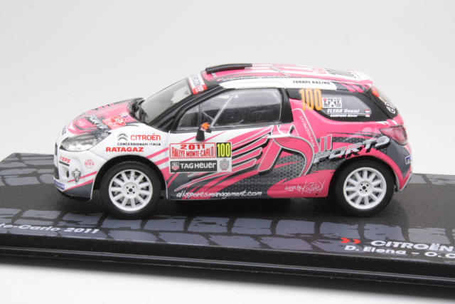 Citroen DS3 R3, Monte Carlo 2011, D.Elena, no.100 - Sulje napsauttamalla kuva