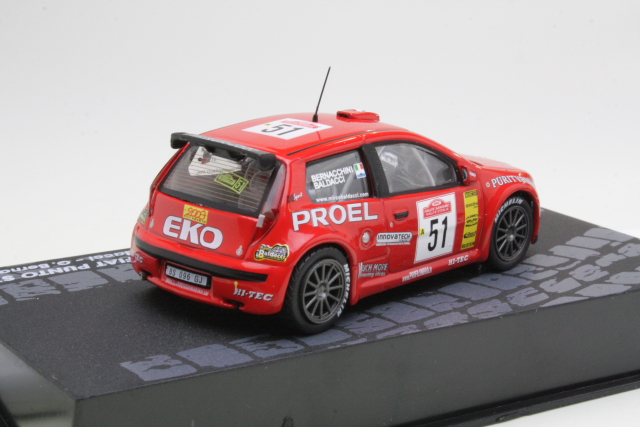 Fiat Punto S1600, San Remo 2003, M.Baldacci, no.51 - Sulje napsauttamalla kuva