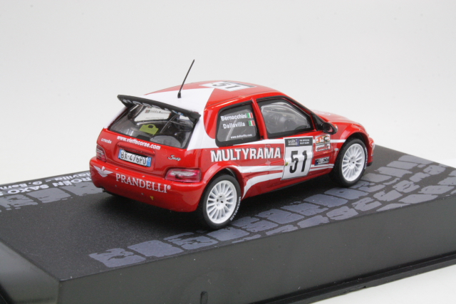 Citroen Saxo S1600, San Remo 2002, A.Dallavilla, no.51 - Sulje napsauttamalla kuva