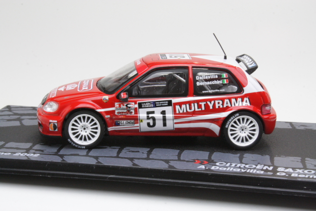 Citroen Saxo S1600, San Remo 2002, A.Dallavilla, no.51