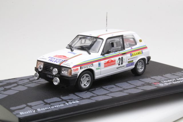 Talbot Samba Rallye, San Remo 1983, G.Del Zoppo, no.28