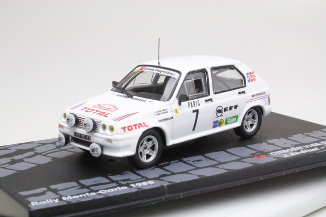 Citroen Visa 1000 Pistes, Monte Carlo 1985, J.C.Andruet, no.7