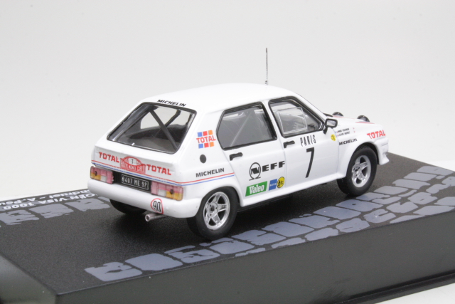 Citroen Visa 1000 Pistes, Monte Carlo 1985, J.C.Andruet, no.7