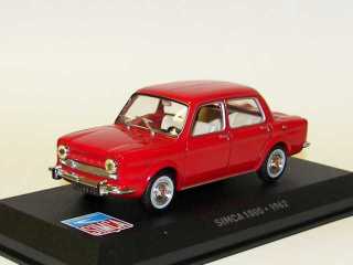 Simca 1000 1962, red