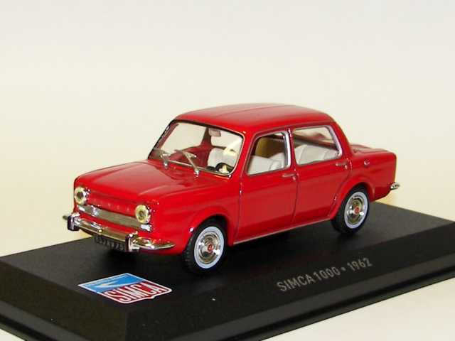Simca 1000 1962, red