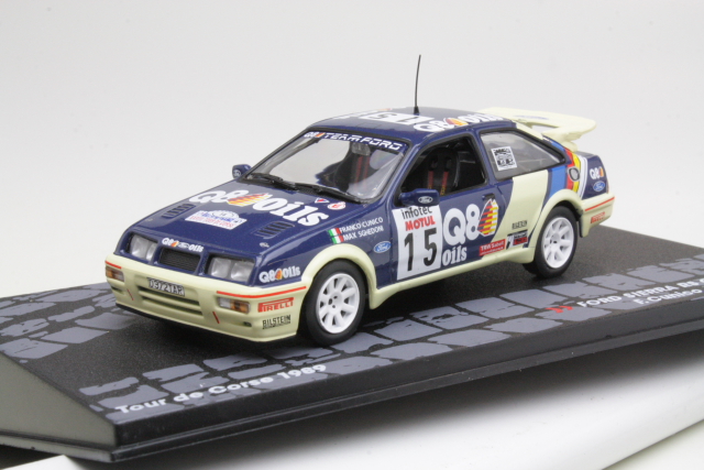 Ford Sierra RS Cosworth, Tour de Corse 1989, F.Cunico, no.15