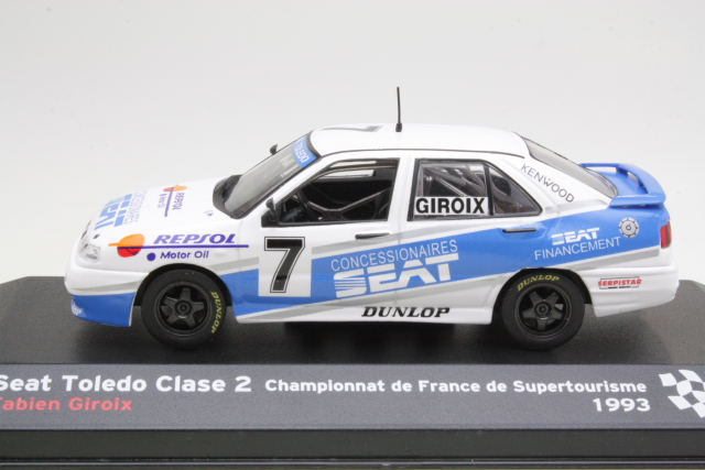 Seat Toledo Clase 2, France Champion 1993, F.Giroix, no.7 - Sulje napsauttamalla kuva