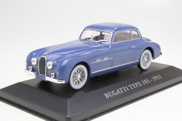 Bugatti Type 101 1951, sininen - Sulje napsauttamalla kuva