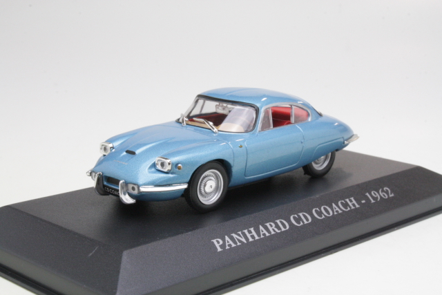Panhard CD Coach 1962, sininen - Sulje napsauttamalla kuva