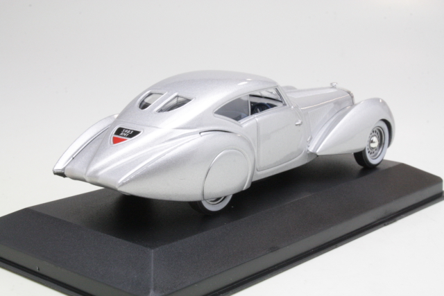 Delage D8 120-S Pourtout Aero Coupe 1938, silver