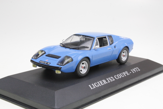 Ligier JS2 Coupe 1972, sininen - Sulje napsauttamalla kuva