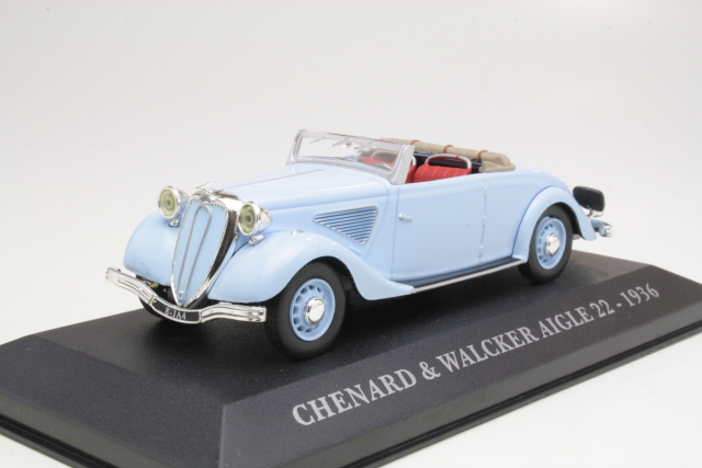 Chenard & Walcker Aigle 22 1936, light blue