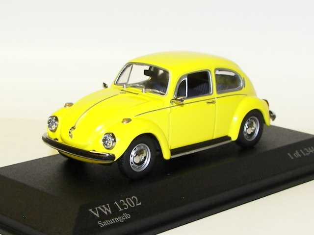 VW Kupla 1302 1970, keltainen