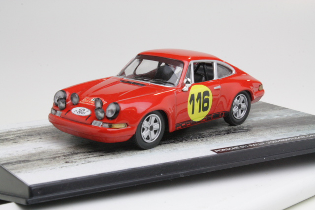 Porsche 911, Monte Carlo 1968, P.Toivonen, no.116 - Sulje napsauttamalla kuva