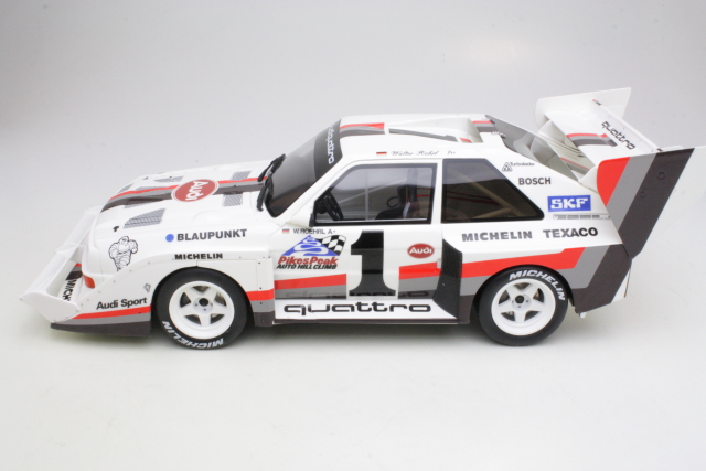 Audi Sport Quattro S1, Pikes Peak 1987, W.Rohrl, no.1 - Click Image to Close