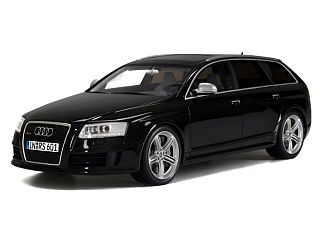 Audi RS6 Avant Plus 2008, black - Click Image to Close