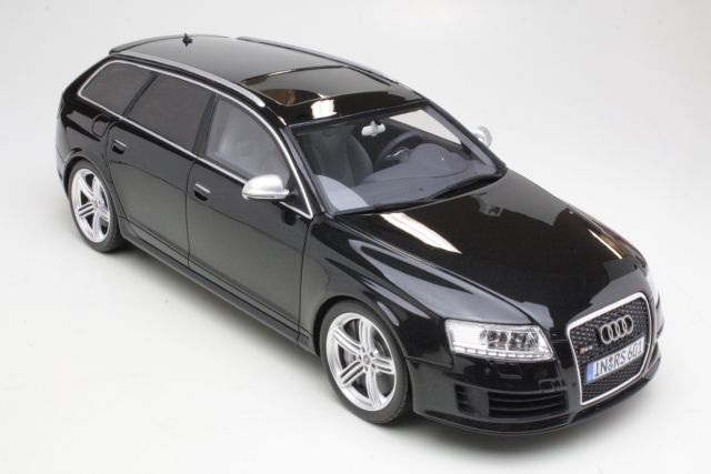 Audi RS6 Avant Plus 2008, black - Click Image to Close