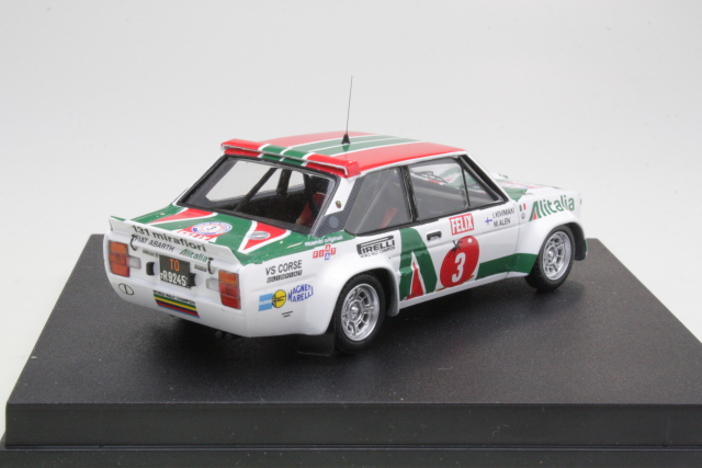 Fiat 131 Abarth, 1st. Finland 1978, M.Alen, no.3