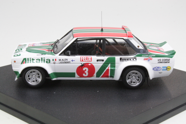 Fiat 131 Abarth, 1st. Finland 1978, M.Alen, no.3