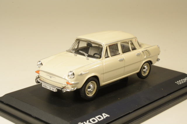 Skoda 1000 MB 1964, norsunluun valkoinen