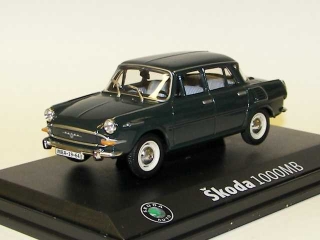 Skoda 1000 MB 1964, tummanvihreä