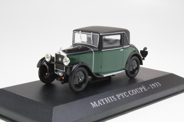 Mathis Pyc Coupe 1933, vihreä/musta - Sulje napsauttamalla kuva