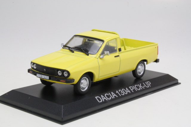 Dacia 1304 Pick-Up 1980, keltainen - Sulje napsauttamalla kuva