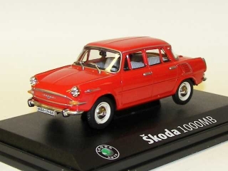 Skoda 1000 MB 1964, oranssinpunainen