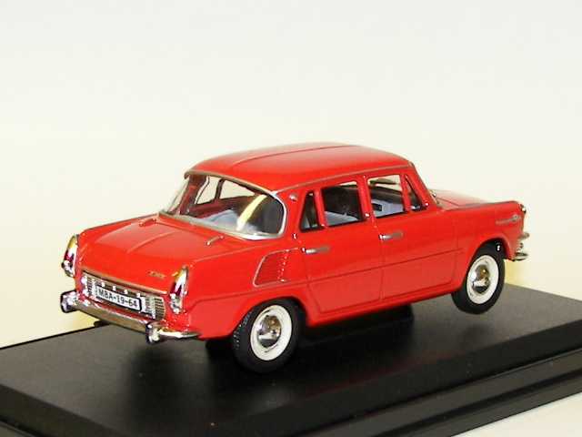 Skoda 1000 MB 1964, oranssinpunainen