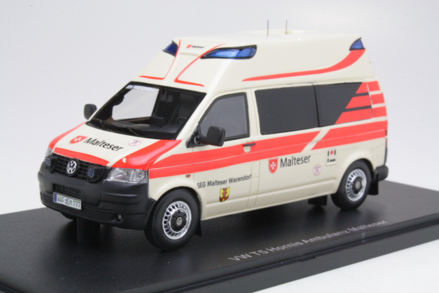 VW T5 Hornis Ambulanz Malteser 2010 - Sulje napsauttamalla kuva