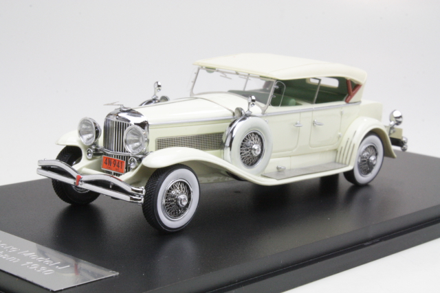 Duesenberg Model J Tourster Derham 1930, beige - Sulje napsauttamalla kuva