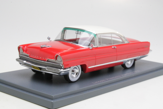 Lincoln Premiere Hardtop Coupe 1956, punainen/beige