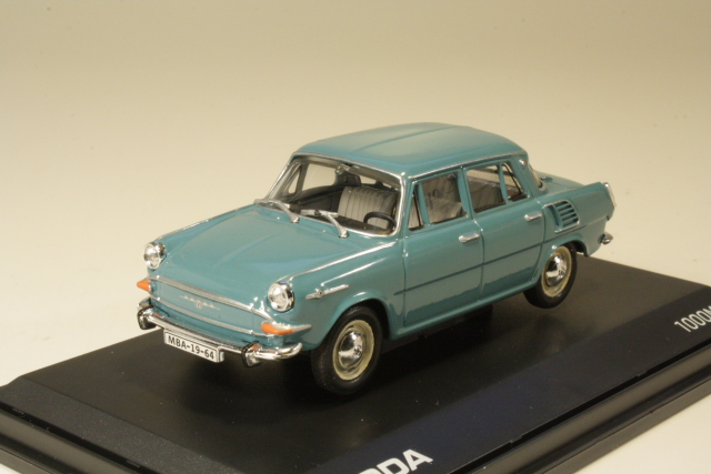 Skoda 1000 MB 1964, light turquoise