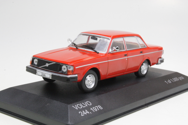Volvo 244GL 1978, punainen