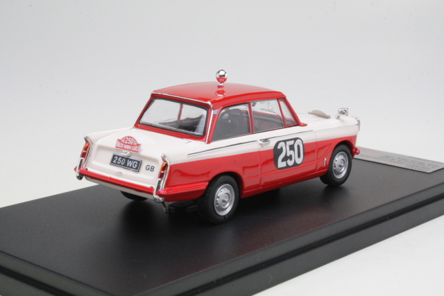 Triumph Herald Saloon, Monte Carlo 1960, Cleghorn/Wright, no.250