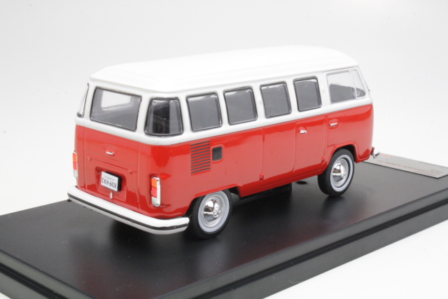 VW T2 Kombi 1976, red/white