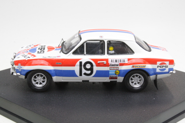 Ford Escort Mk1 RS1600, Monte Carlo 1972, T.Mäkinen, no.19 - Sulje napsauttamalla kuva