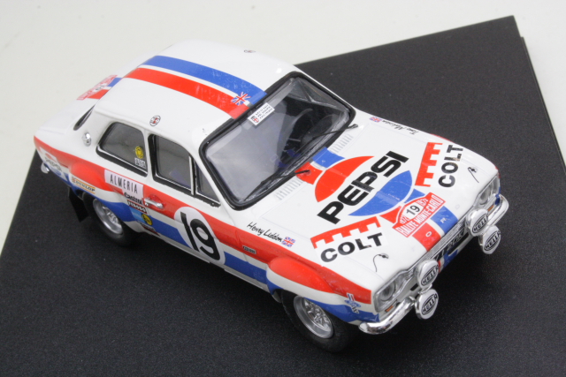 Ford Escort Mk1 RS1600, Monte Carlo 1972, T.Makinen, no.19
