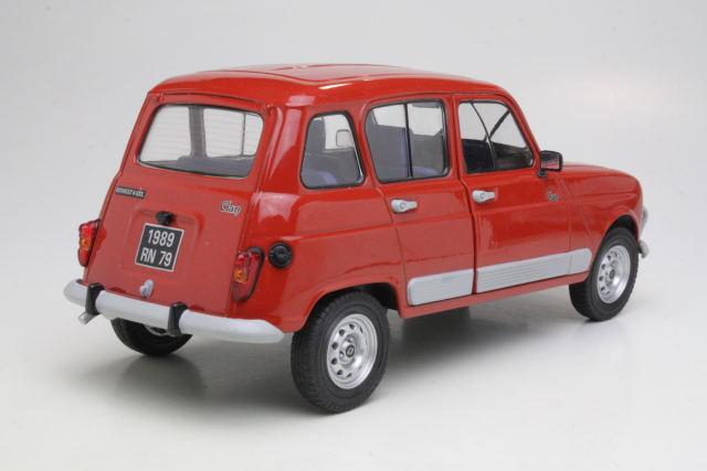 Renault R4 GTL Clan 1986, punainen