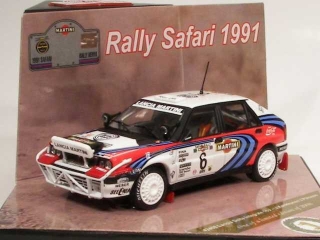 Lancia Delta Integrale, 1st. Safari 1991, J.Kankkunen, no.6